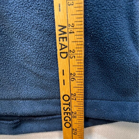 Duluth Trading Co. Mens Fleece Vest Jacket Size XL Navy Full Zip Mock Neck Cozy - Picture 6 of 10